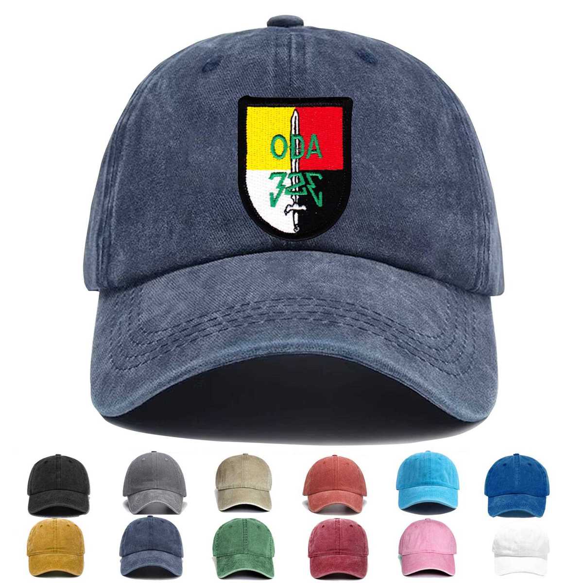 Oda 323 Flash Embroidered Hat - Custom Hat