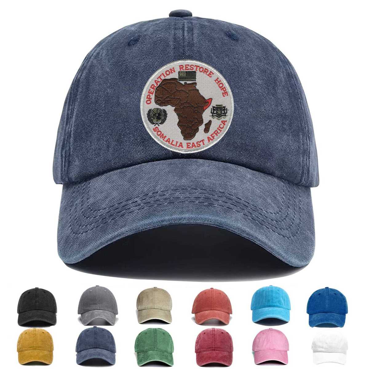 Operation Restore Hope Embroidered Hat - Custom Hat