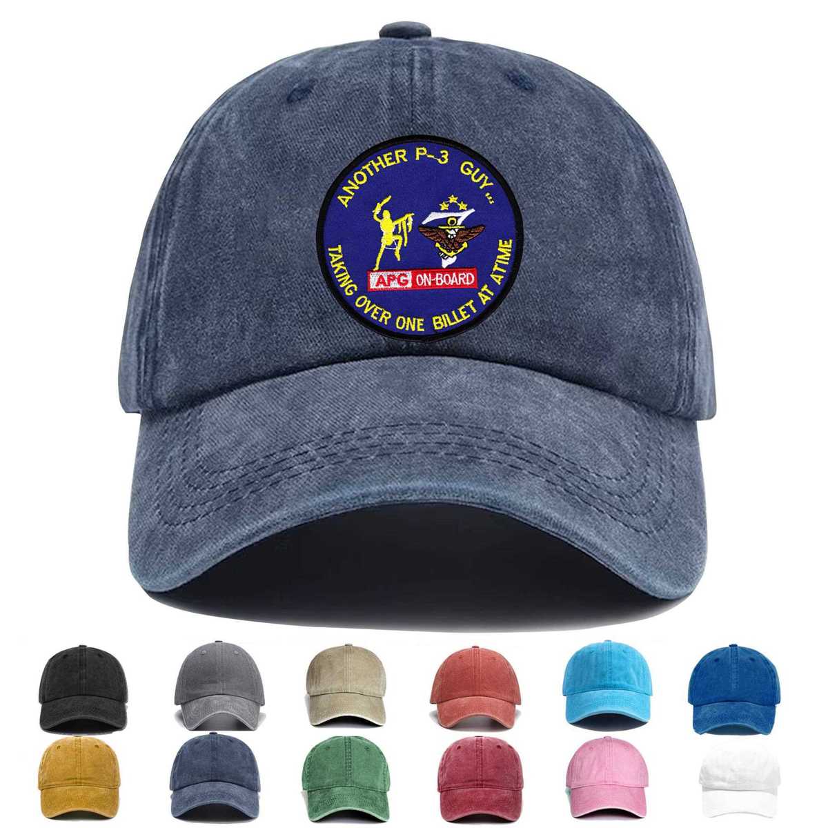 P 3 Orion Guy Apg On Board Embroidered Hat - Custom Hat
