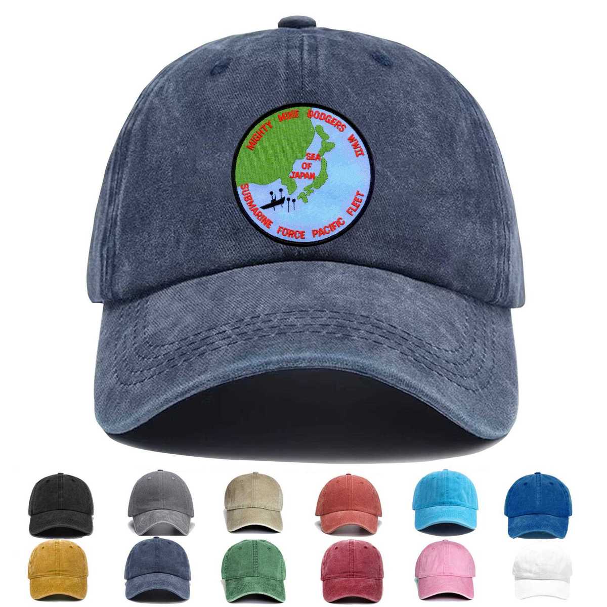 Pacific Fleet Mine Dodgers Wwii Embroidered Hat - Custom Hat