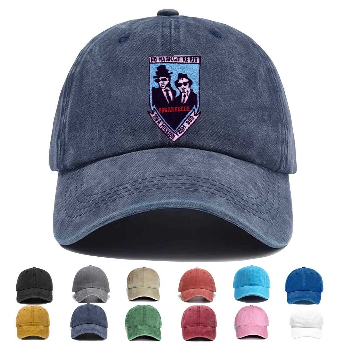 Pararescue No Maam Were Pjs Embroidered Hat - Custom Hat