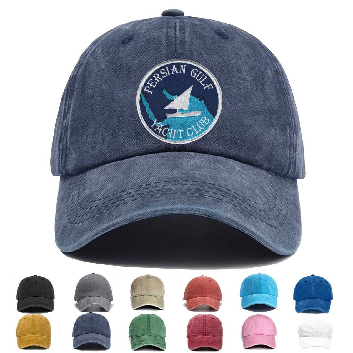 Persian Gulf Yacht Club Embroidered Hat - Custom Hat