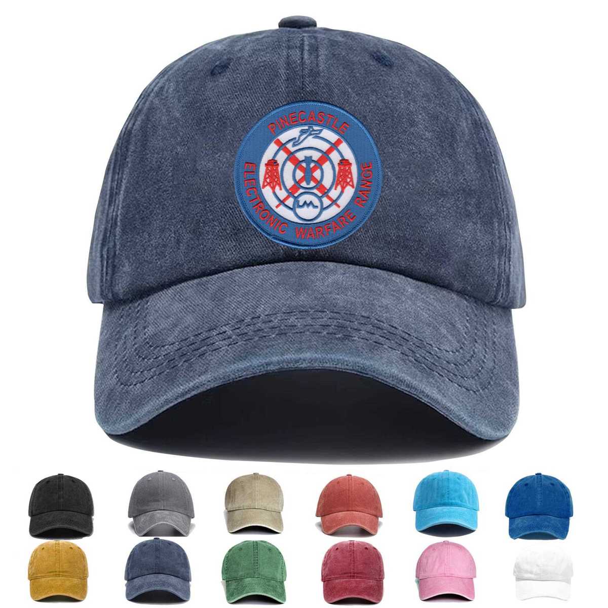 Pinecastle Electronic Warfare Range Pewr Embroidered Hat - Custom Hat