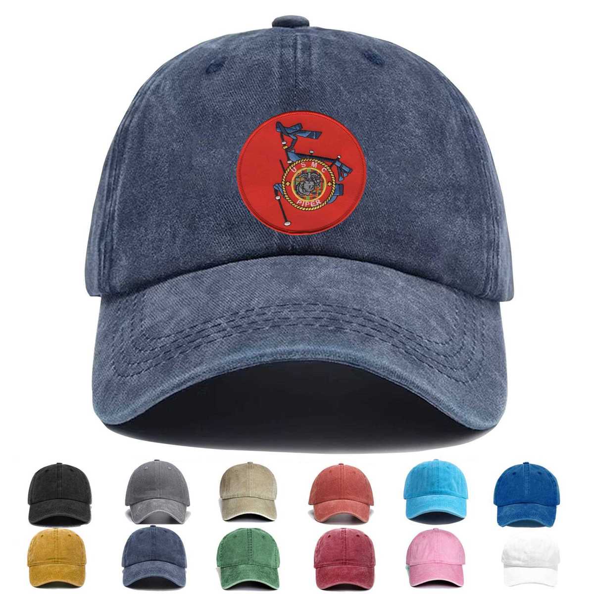 Pipers Association Band Embroidered Hat - Custom Hat