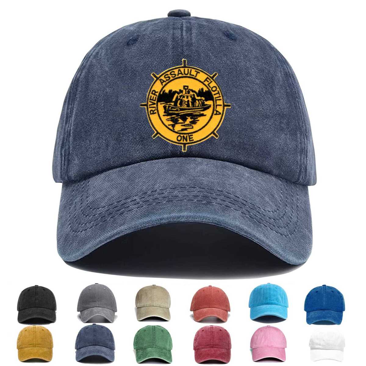Raf 1 River Assault Flotilla One Embroidered Hat - Custom Hat