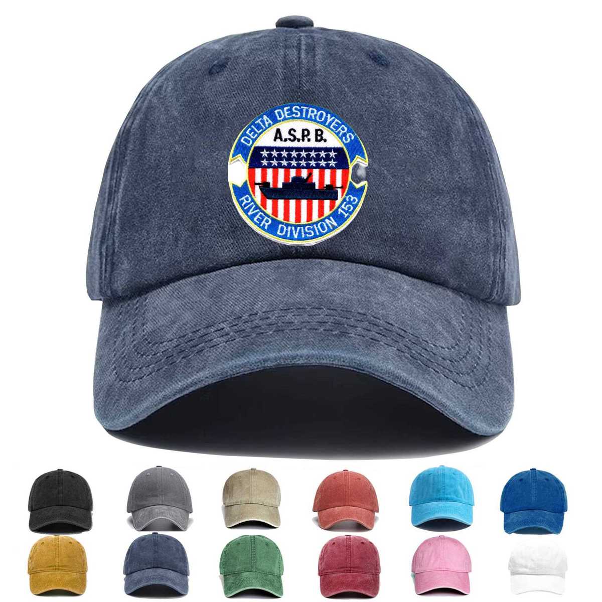 Rivdiv 153 River Division Embroidered Hat - Custom Hat