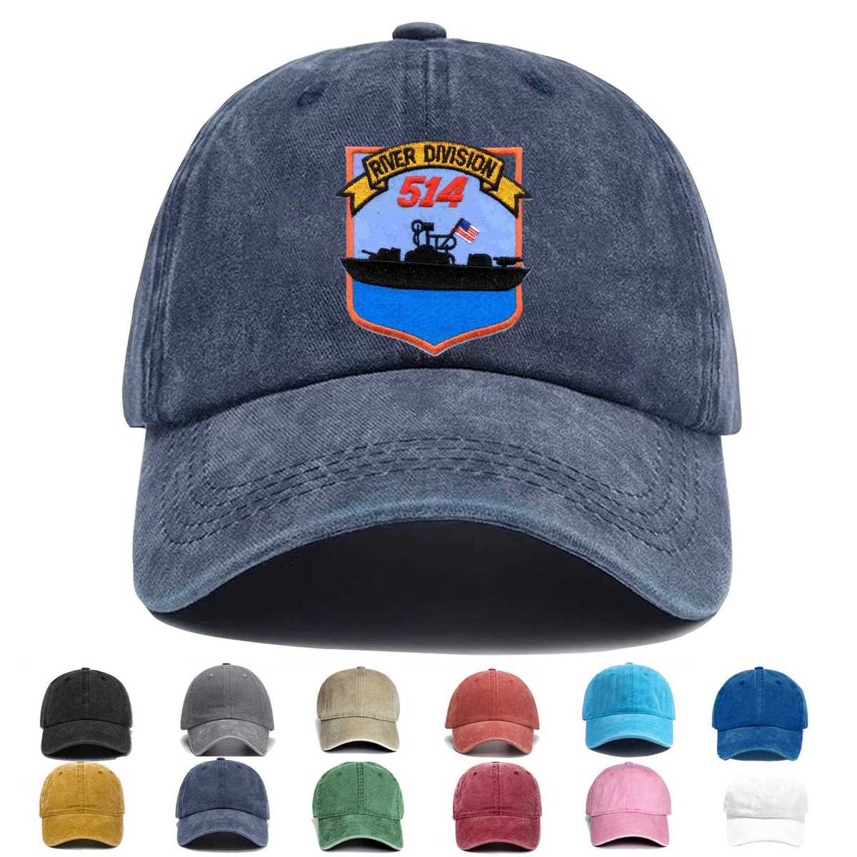Rivdiv 514 River Division Embroidered Hat - Custom Hat