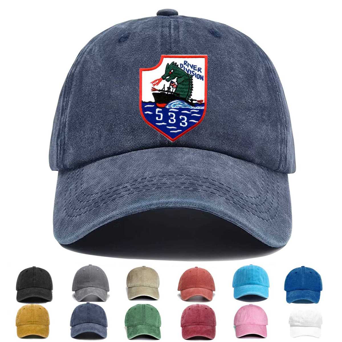 Rivdiv 533 River Division Embroidered Hat - Custom Hat