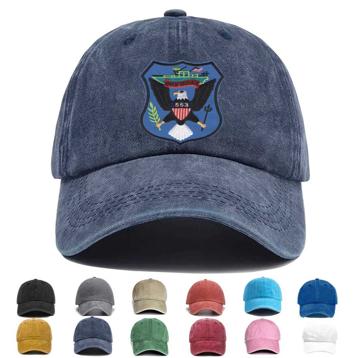Rivdiv 553 River Division Embroidered Hat - Custom Hat
