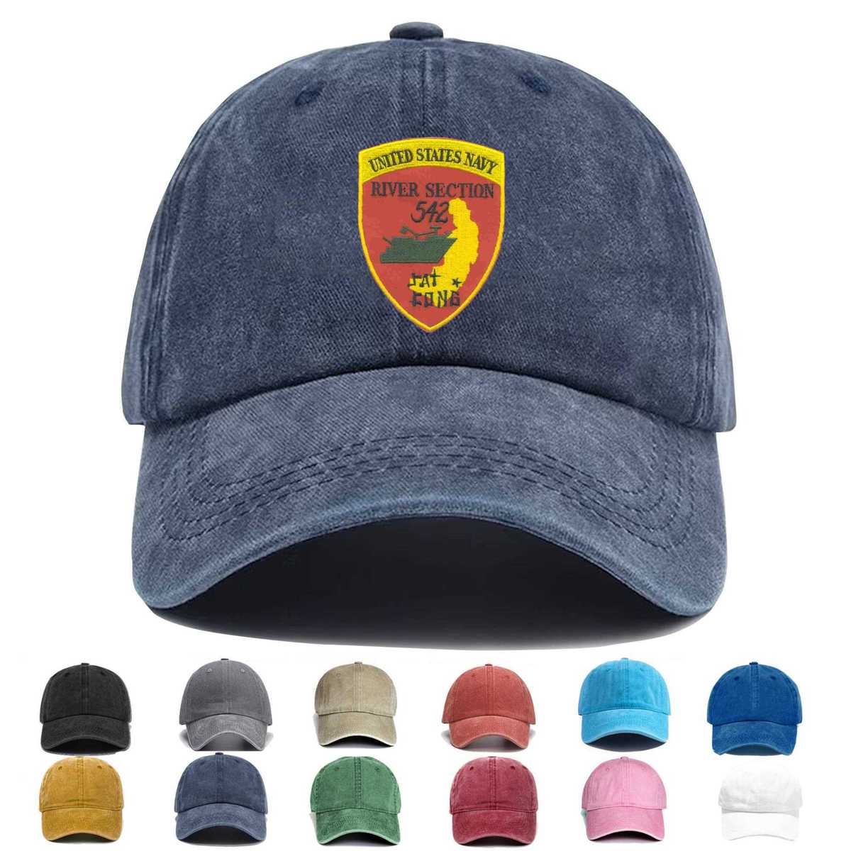 Rivsec 542 River Section Sat Cong Embroidered Hat - Custom Hat