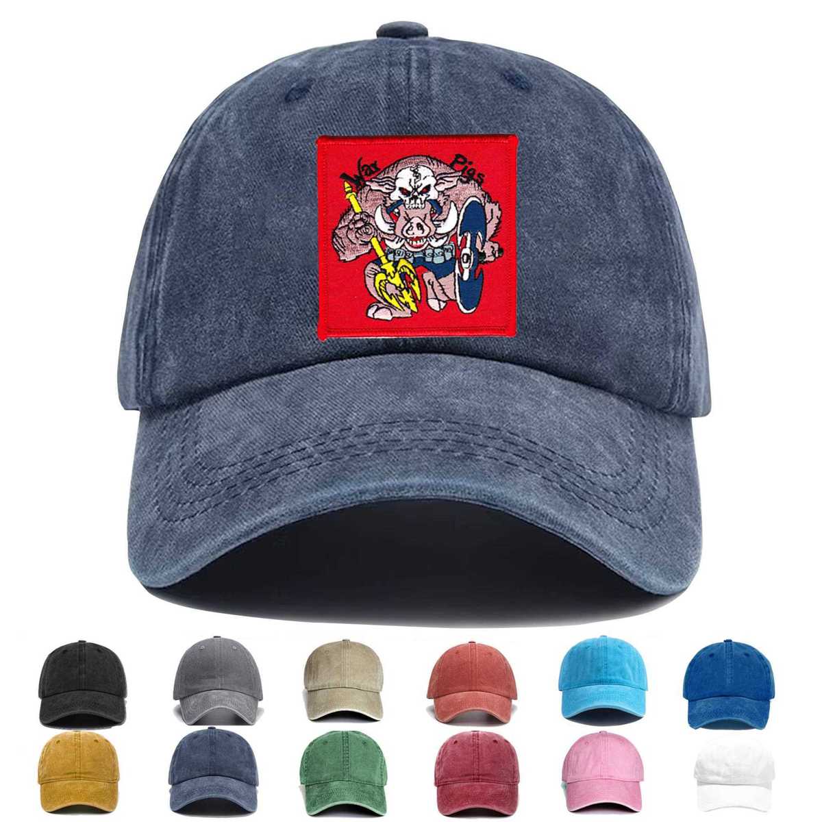Sea Air And Land Special Forces War Pigs Embroidered Hat - Custom Hat