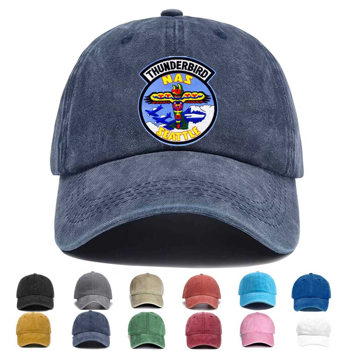Seattle Naval Air Station Embroidered Hat - Custom Hat