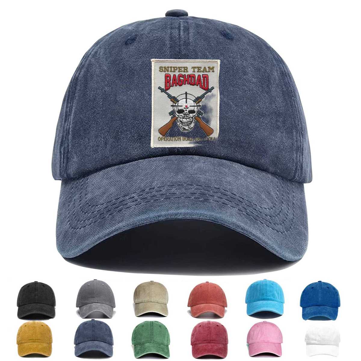 Sniper Team Bagdad Embroidered Hat - Custom Hat