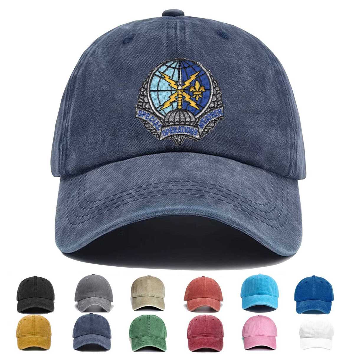Spec Ops Weather Crest Embroidered Hat - Custom Hat