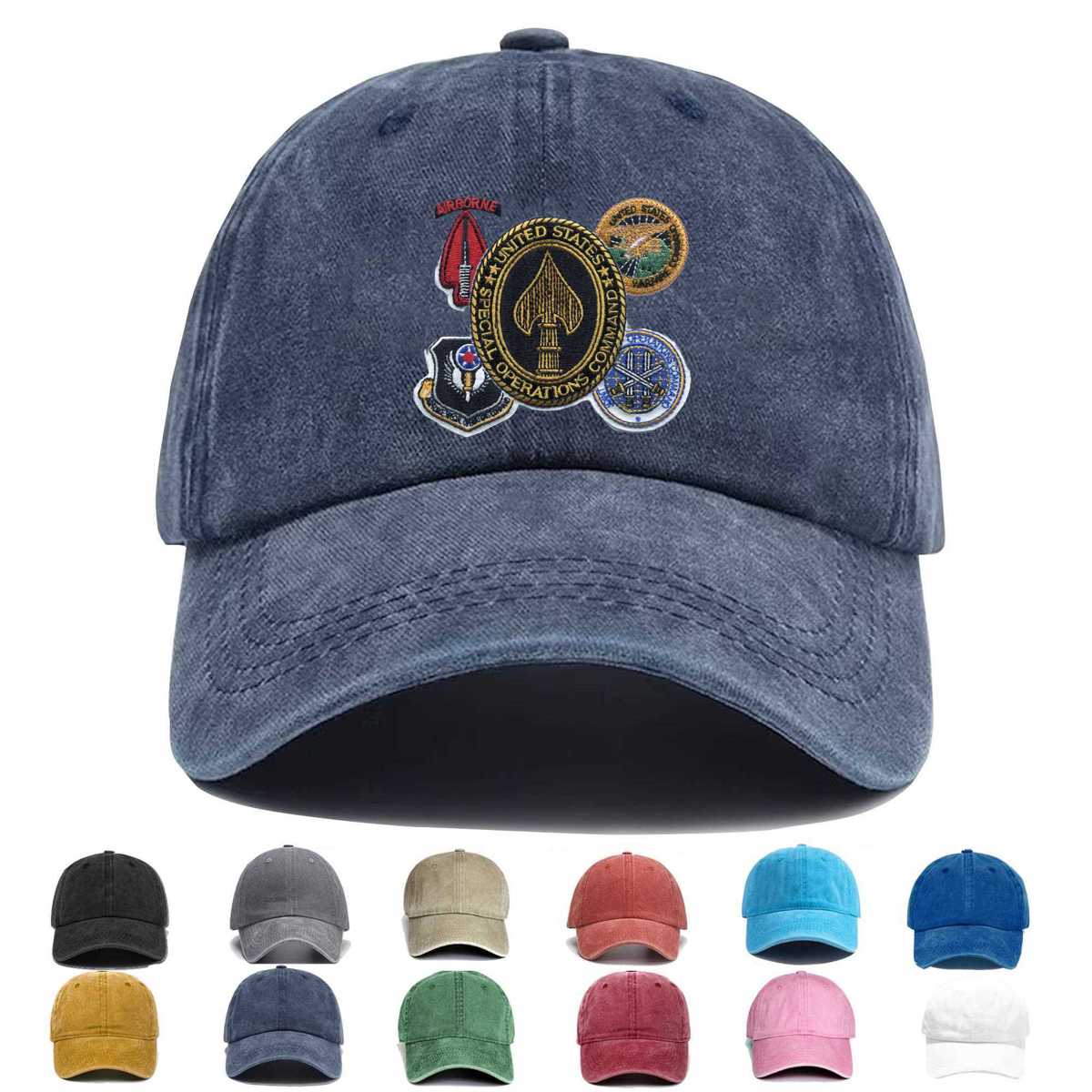 Special Forces Gaggle Embroidered Hat - Custom Hat