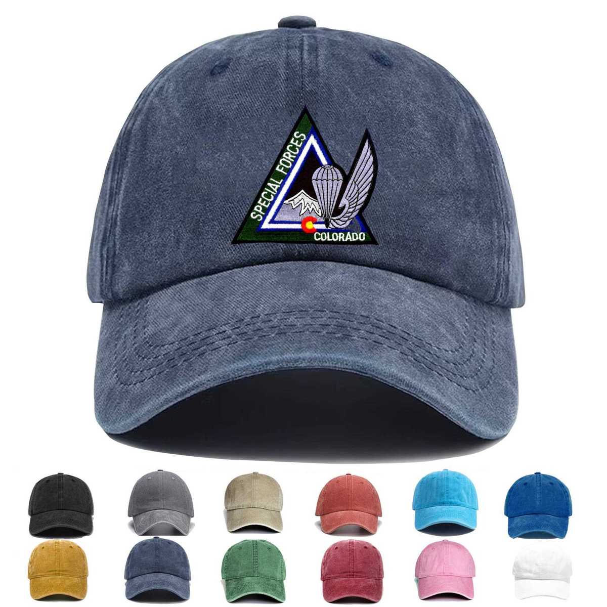 Special Forces Rocky Mountain Chapter Colorado Embroidered Hat - Custom Hat