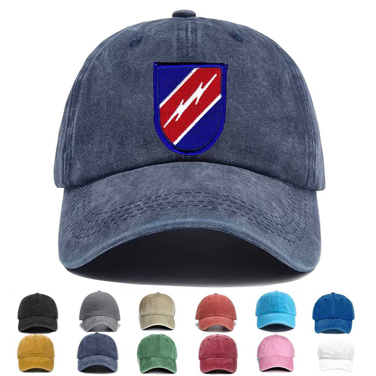 Special Troop Battalion 82nd Airborne Division Flash Embroidered Hat - Custom Hat