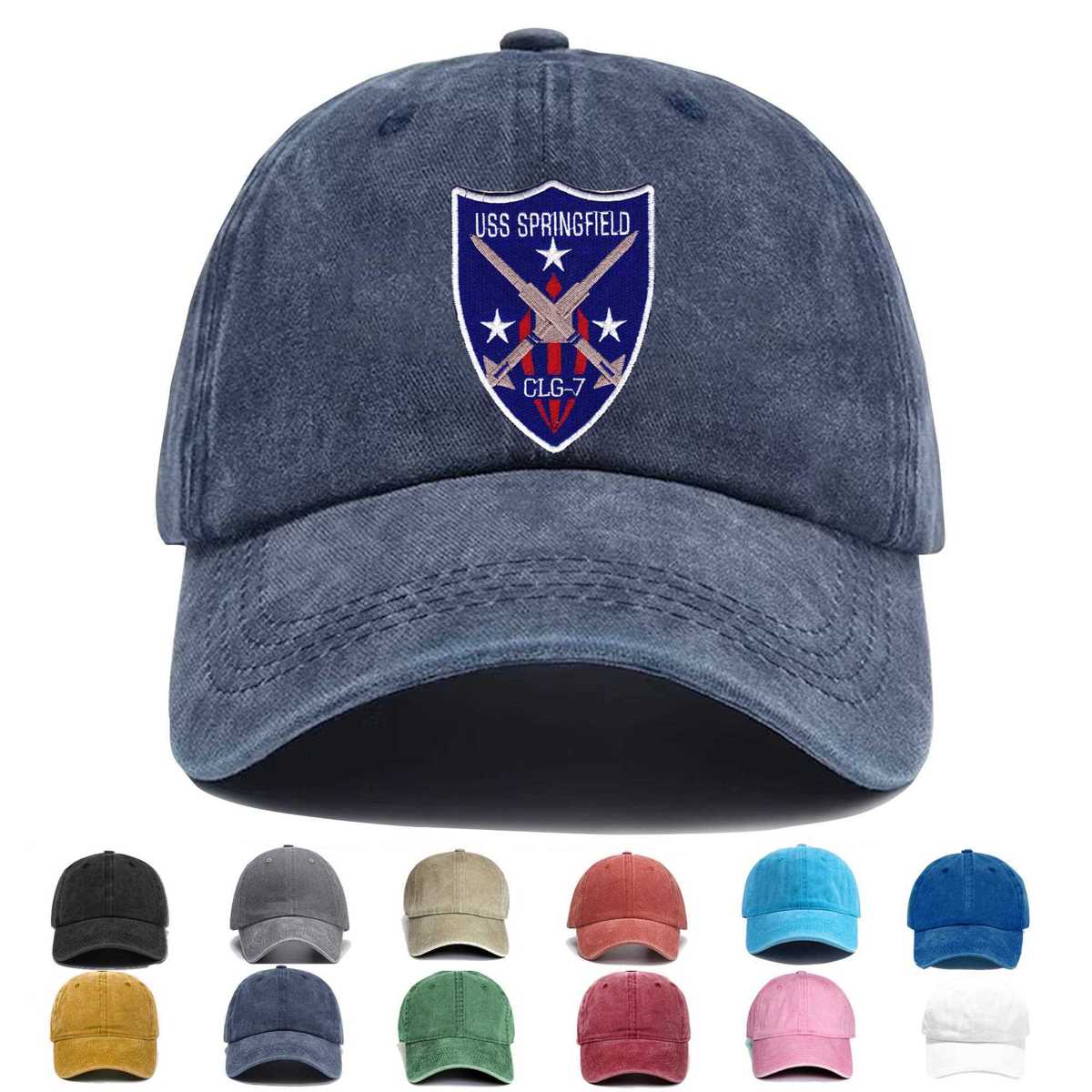 Springfield Clg 7 Embroidered Hat - Custom Hat