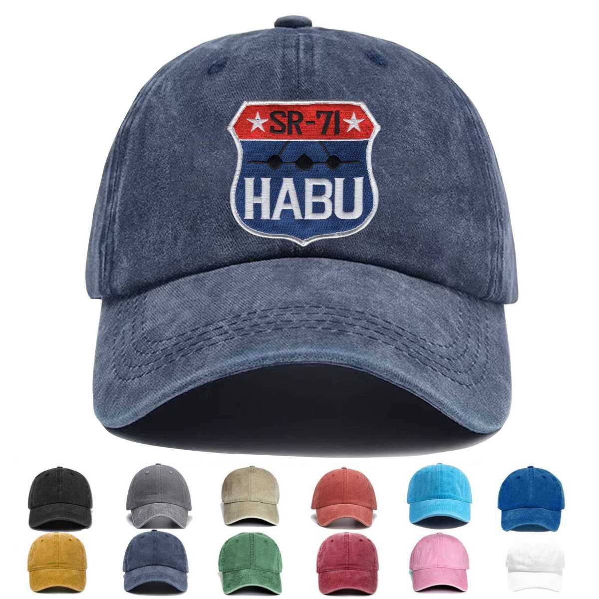 Sr 71 Habu Embroidered Hat - Custom Hat