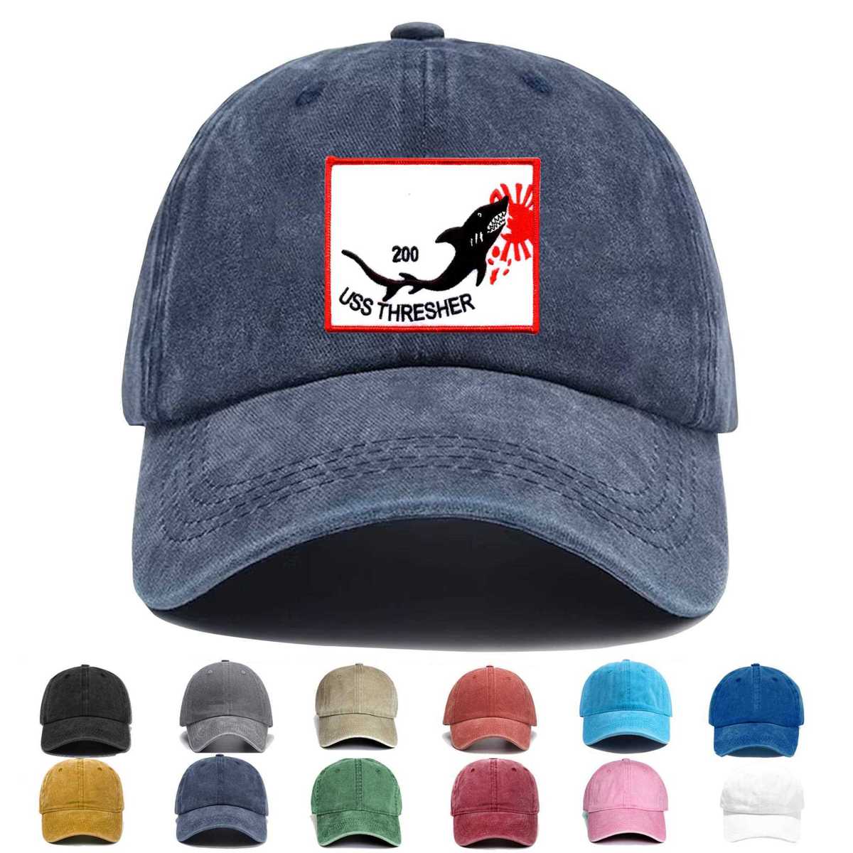 Ss 200 Uss Thresher Submarine Embroidered Hat - Custom Hat