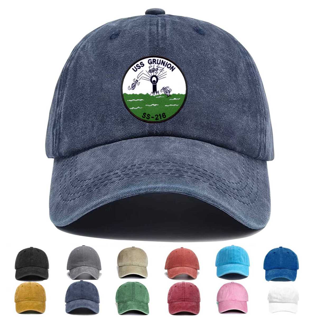 Ss 216 Uss Grunion Wwii Embroidered Hat - Custom Hat