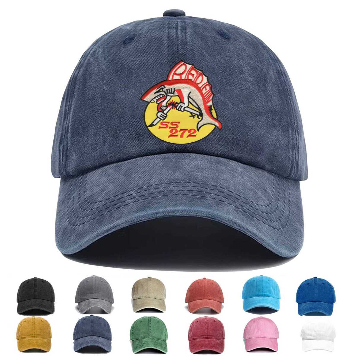 Ss 272 Uss Redfin Embroidered Hat - Custom Hat