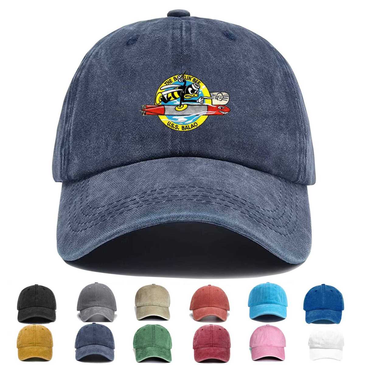 Ss 285 Uss Balao Version A Embroidered Hat - Custom Hat