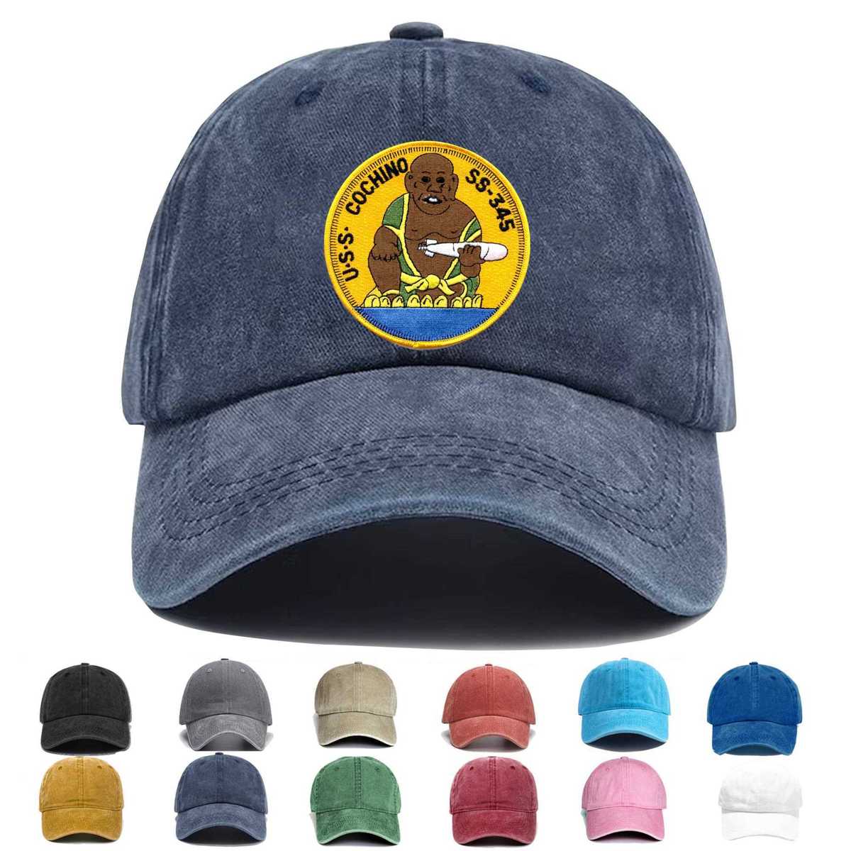 Ss 345 Uss Cochino Embroidered Hat - Custom Hat