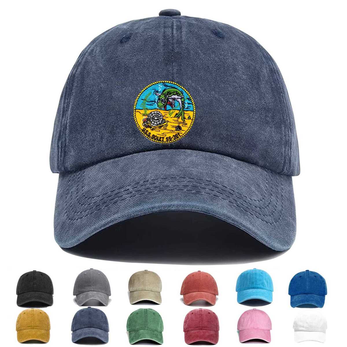 Ss 361 Uss Golet B Version Small Embroidered Hat - Custom Hat