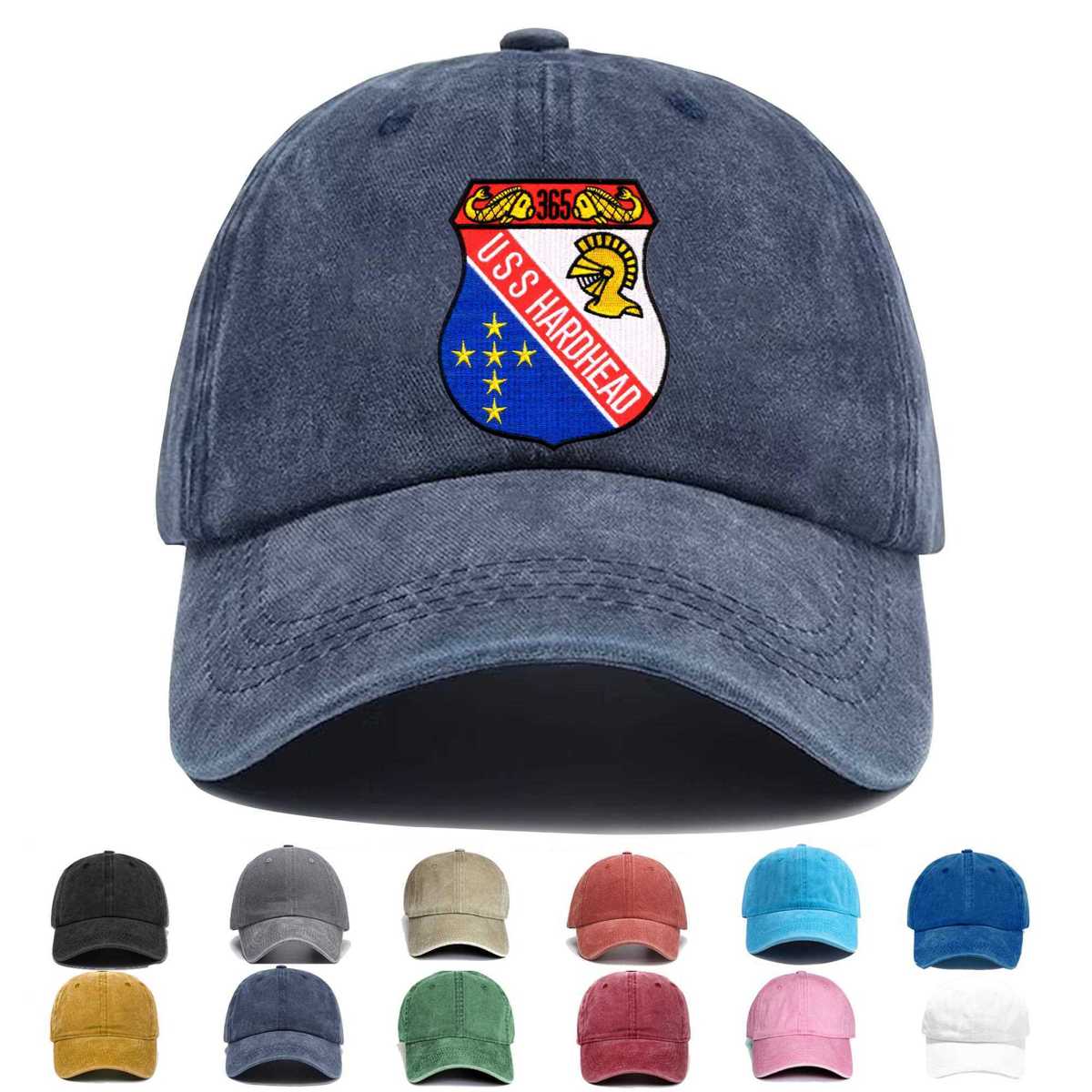 Ss 365 Uss Hardhead Version B Embroidered Hat - Custom Hat