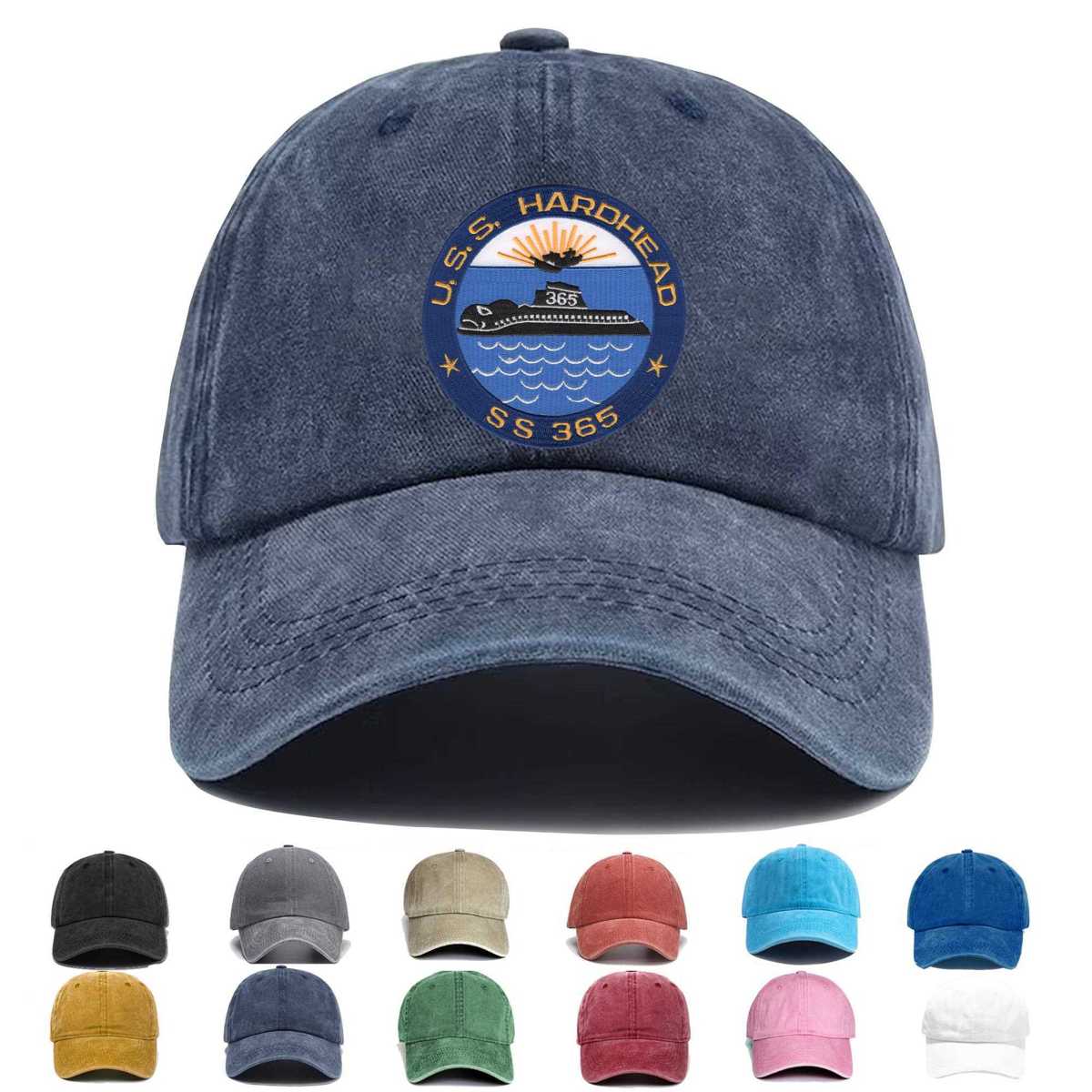 Ss 365 Uss Hardhead Version D Embroidered Hat - Custom Hat