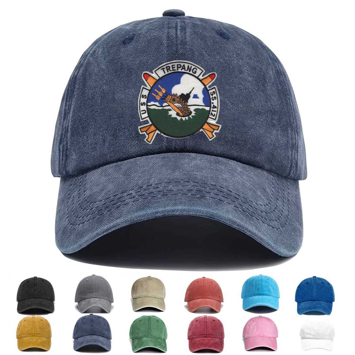 Ss 412 Uss Trepang Embroidered Hat - Custom Hat