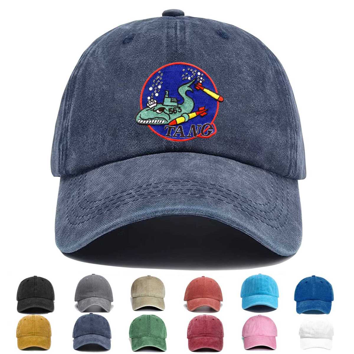 Ss 563 Uss Tang Diesel Submarines Embroidered Hat - Custom Hat