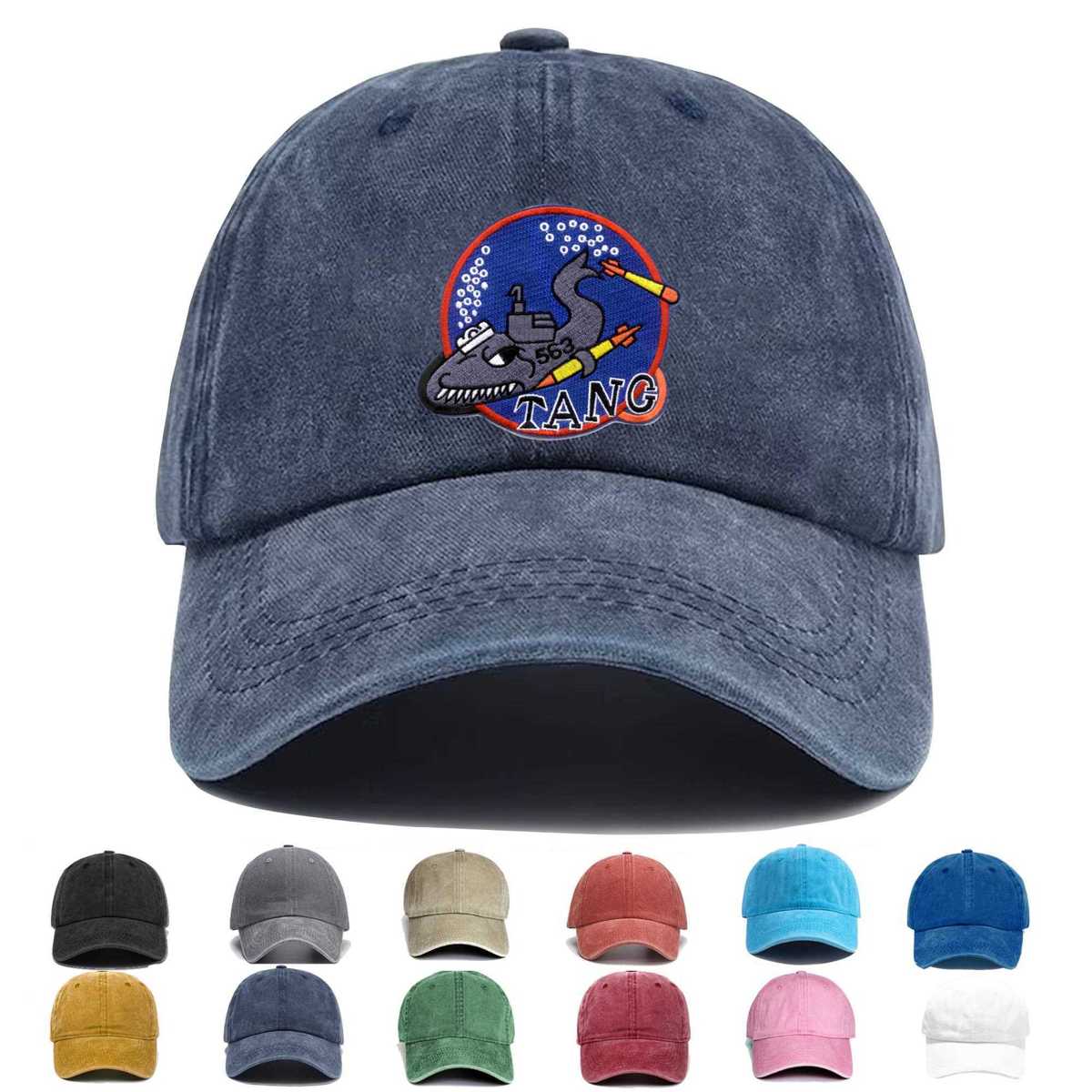 Ss 563 Uss Tang Version C Embroidered Hat - Custom Hat