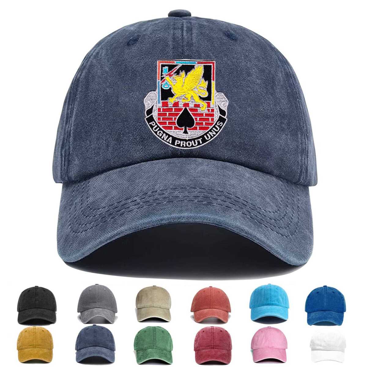 Stb 82 72nd Brigade Combat Team 26th Infantry Division Embroidered Hat - Custom Hat