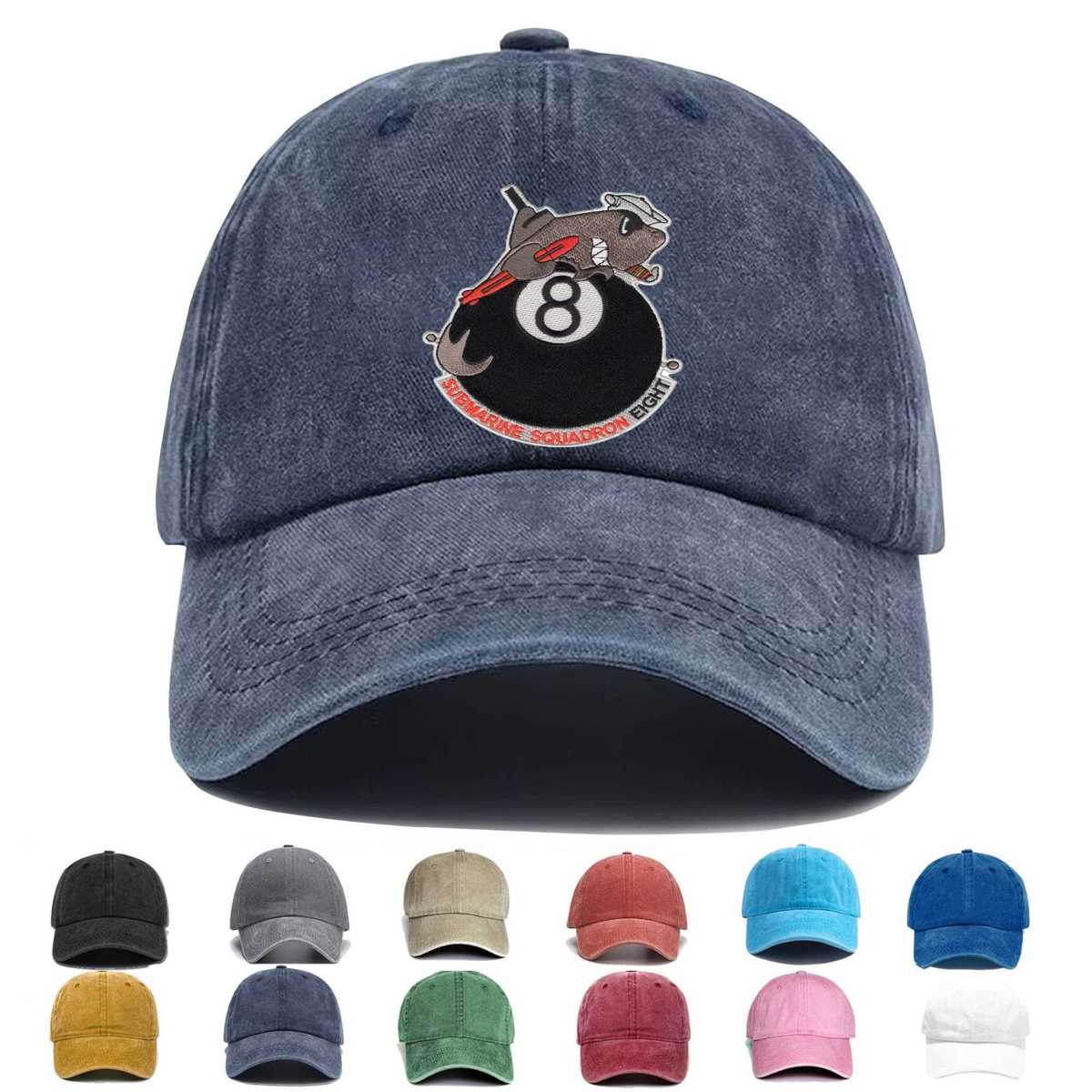 Submarine Squadron 8 Embroidered Hat - Custom Hat