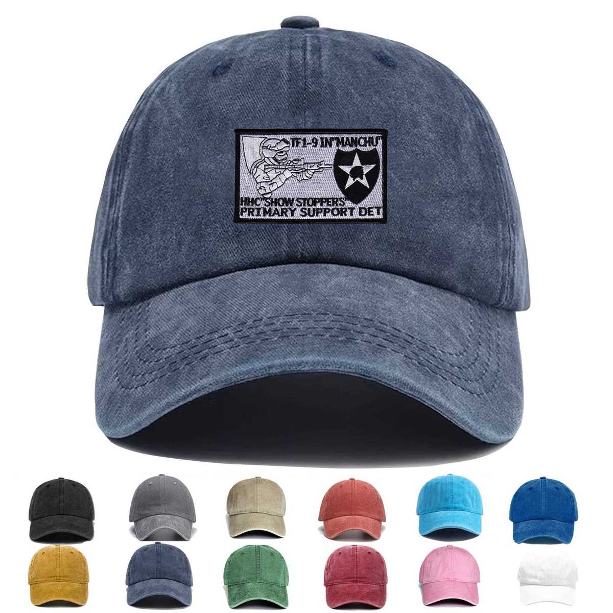 Task Force 1 9th Infantry Regiment Embroidered Hat - Custom Hat