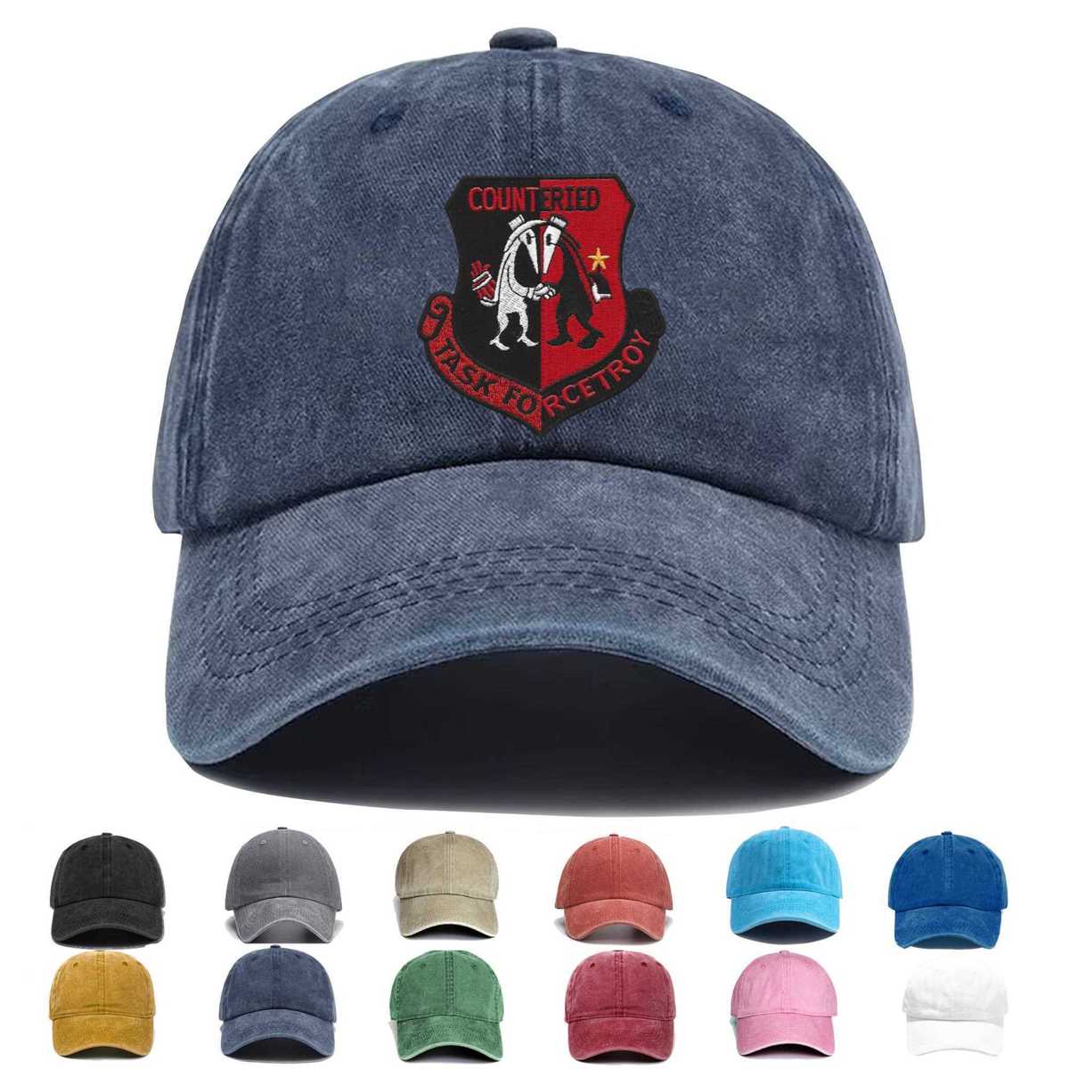 Task Force Troy Counter Improvised Explosive Device Embroidered Hat - Custom Hat