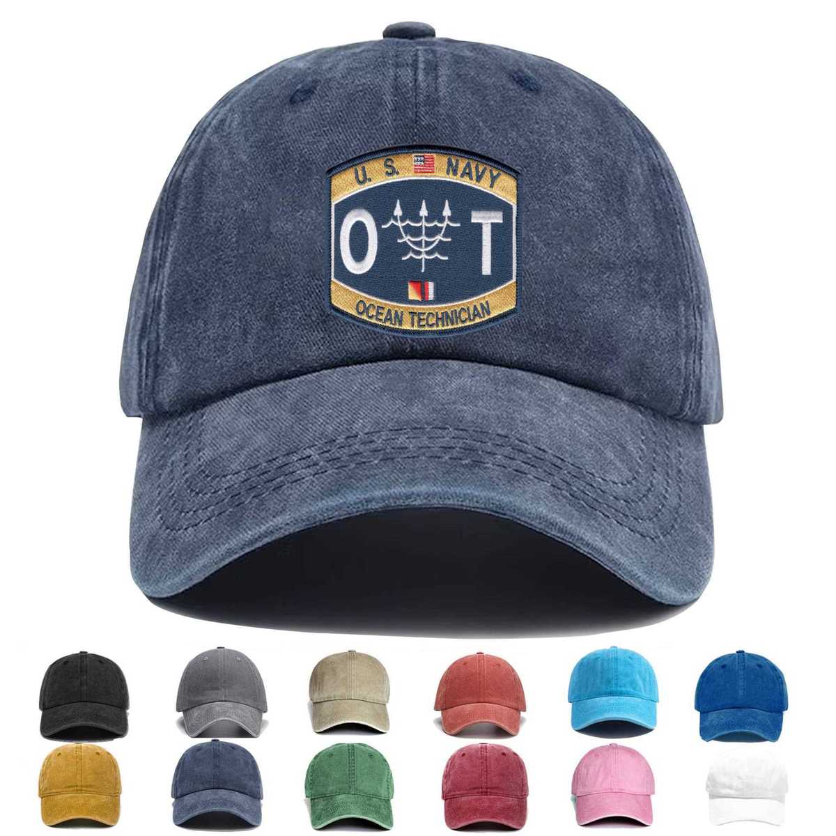 Technical Specialist Rating Ocean Technician Embroidered Hat - Custom Hat