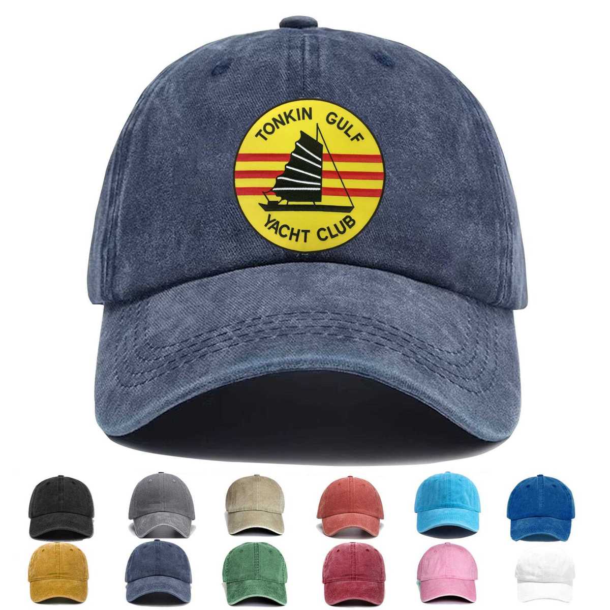 Tonkin Gulf Yacht Club Back Embroidered Hat - Custom Hat