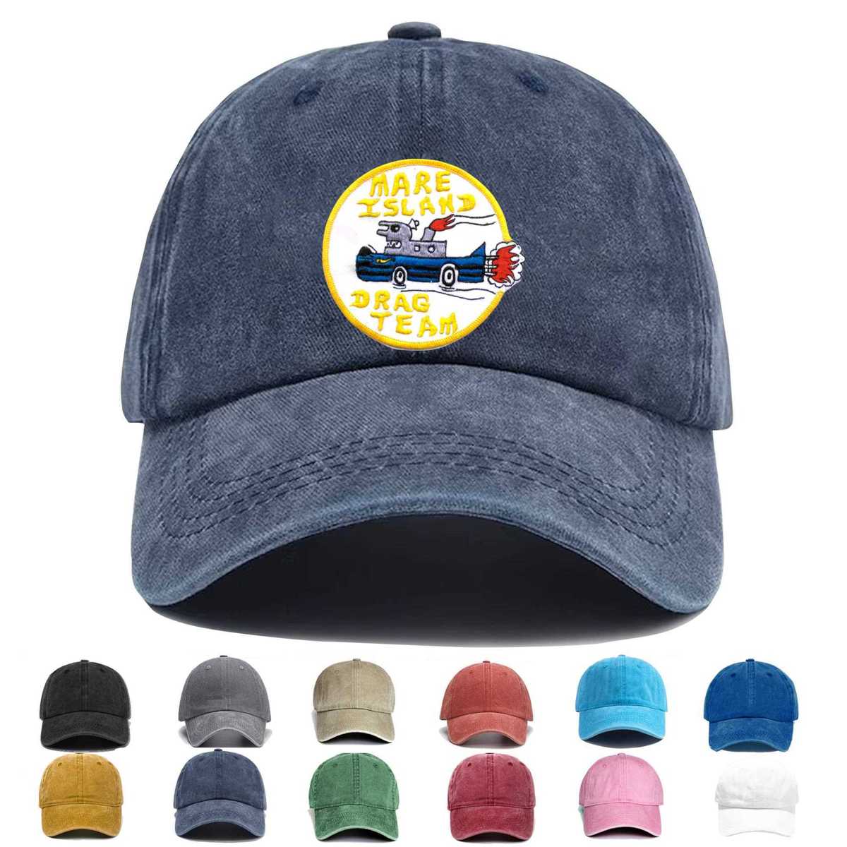 Tug Mare Island Drag Team Embroidered Hat - Custom Hat