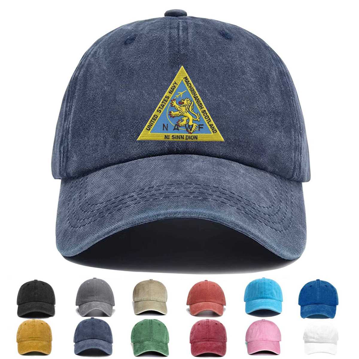 Us Nawf Machrihanish Scotland Embroidered Hat - Custom Hat
