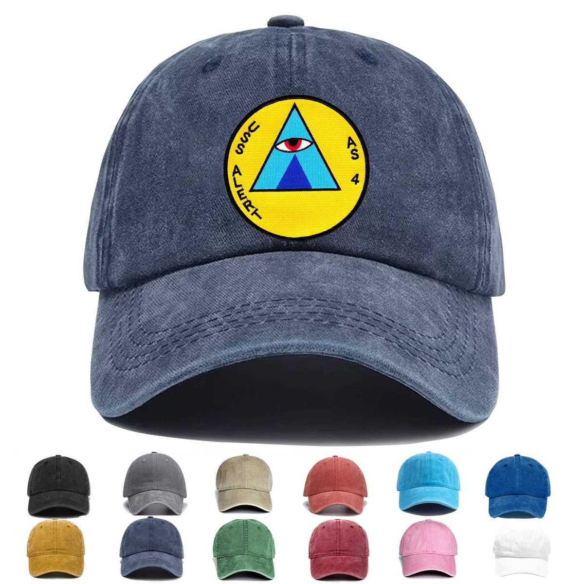 Uss Alert As 4 Embroidered Hat - Custom Hat