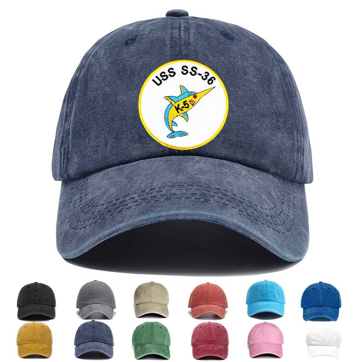 Uss K 5 Ss 36 Submarine Embroidered Hat - Custom Hat