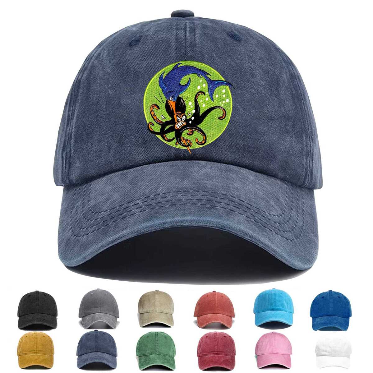 Uss Marlin Ss 205 Embroidered Hat - Custom Hat