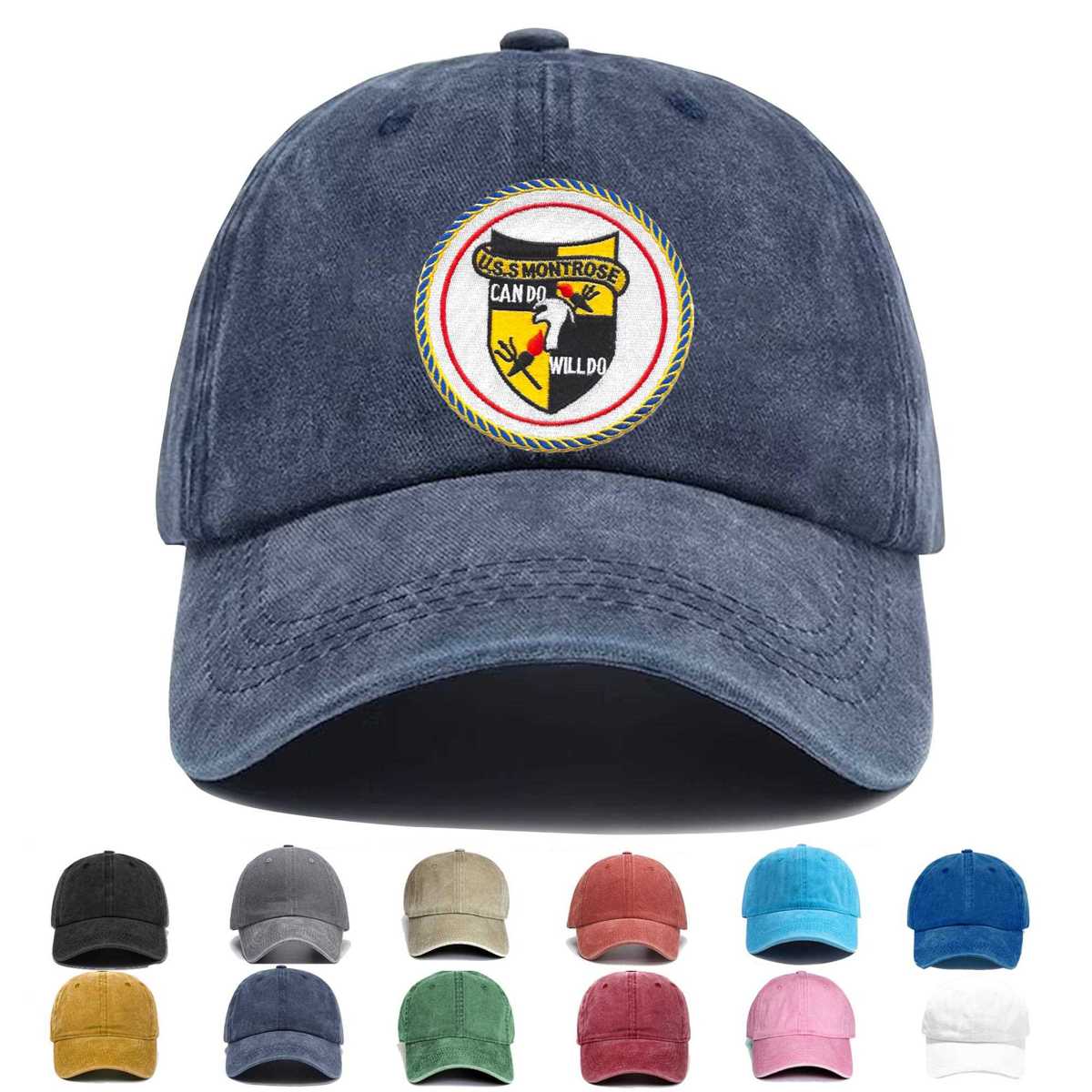 Uss Montrose Apa 212 Embroidered Hat - Custom Hat