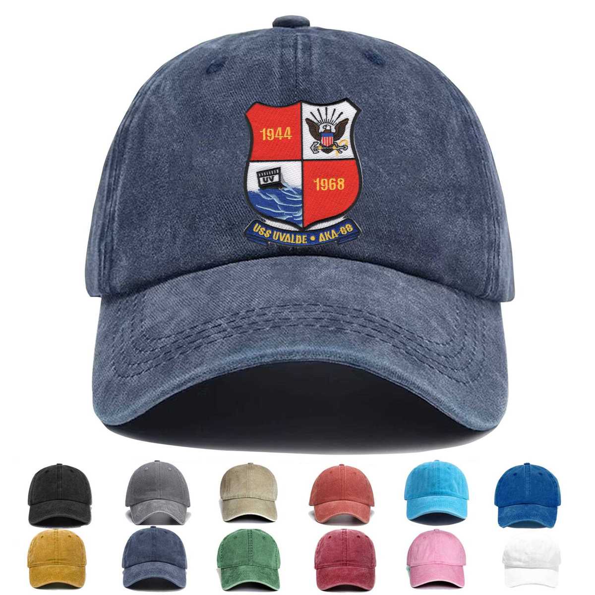 Uss Uvalde Aka 88 Embroidered Hat - Custom Hat