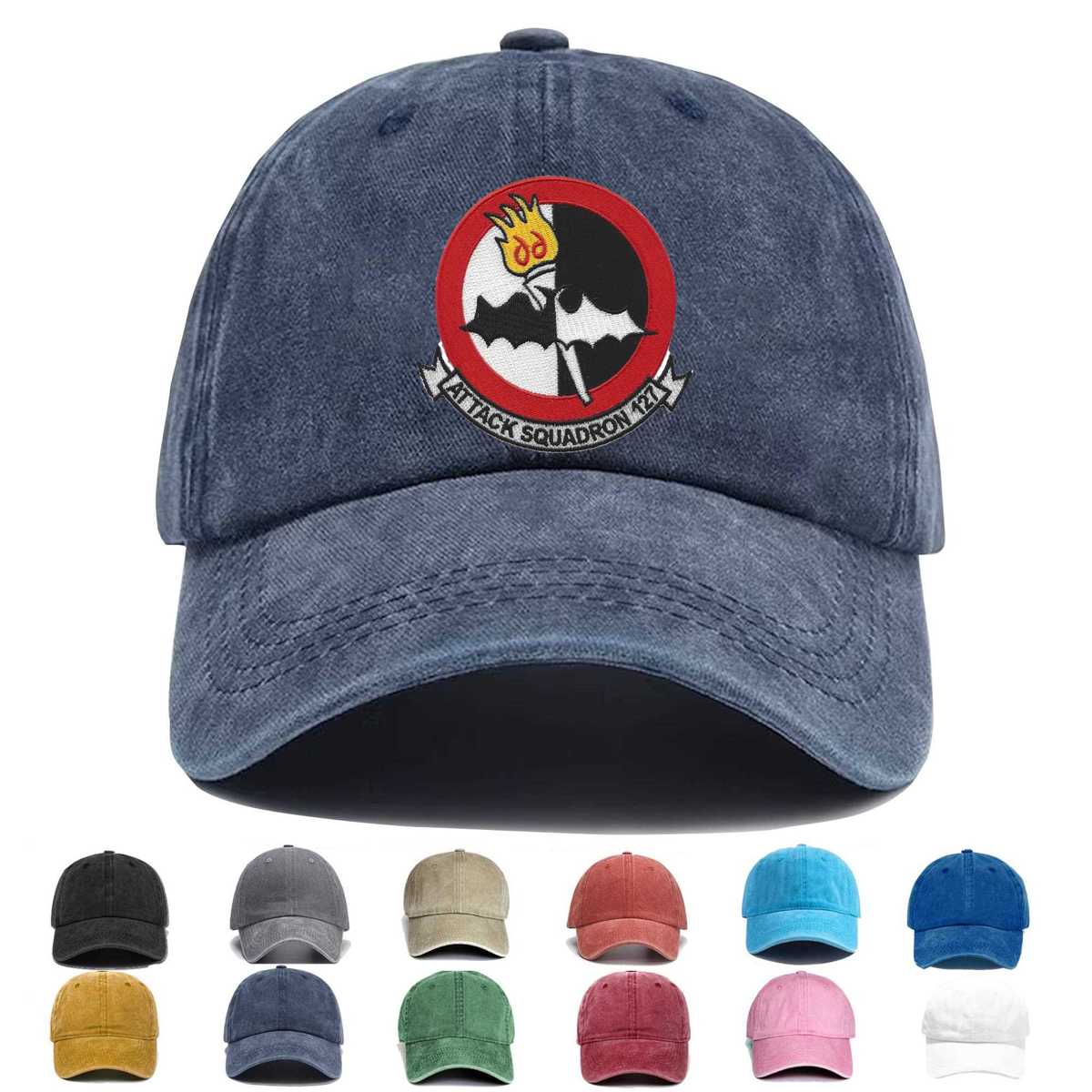 Va 127 Aviation Attack Squadron Embroidered Hat - Custom Hat