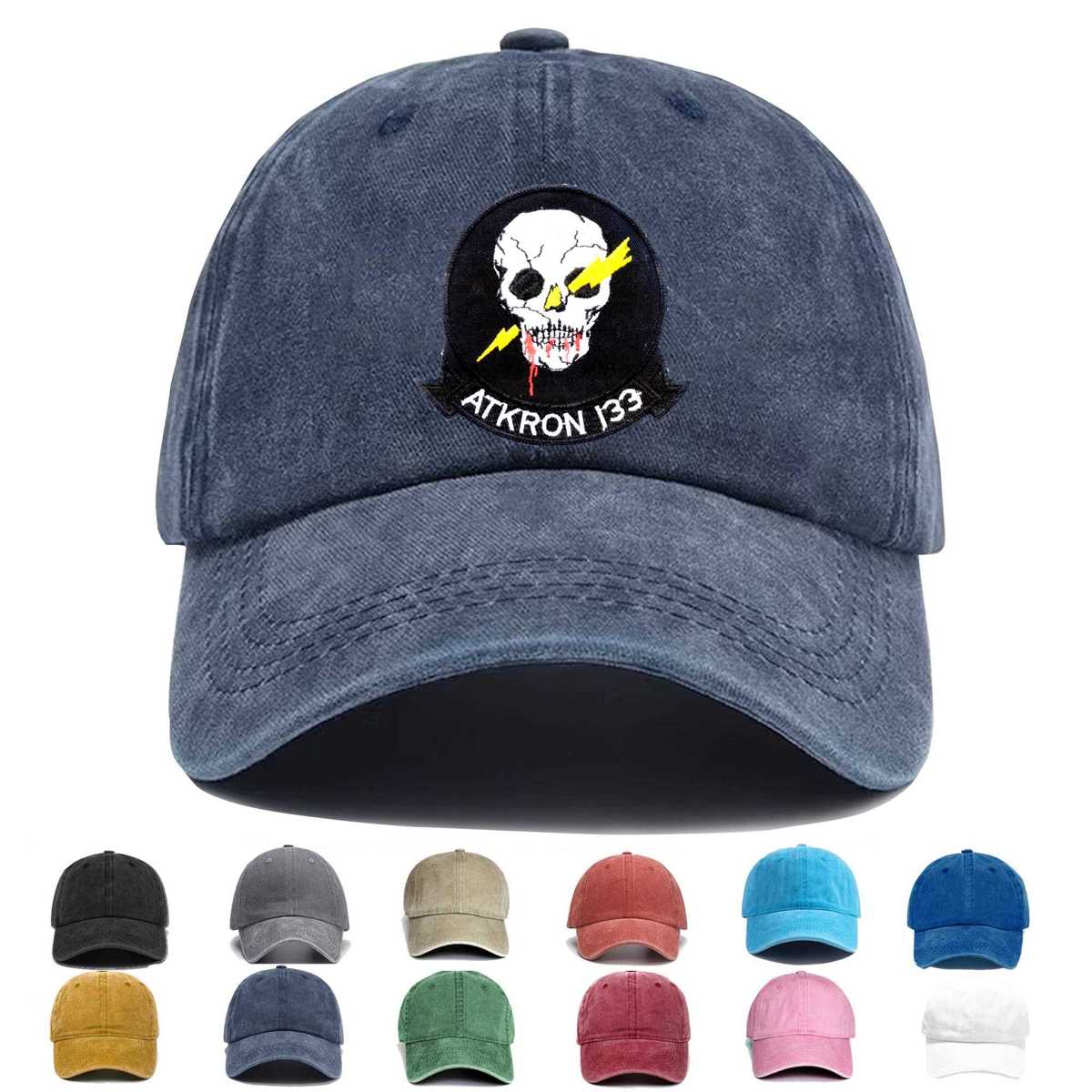 Va 133 Attack Squadron Embroidered Hat - Custom Hat