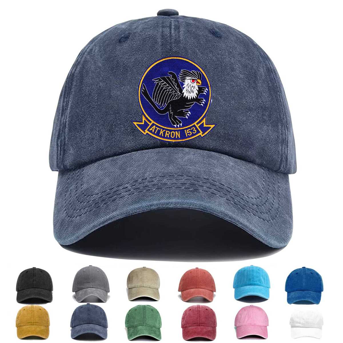 Va 153 Atkron 153 Embroidered Hat - Custom Hat